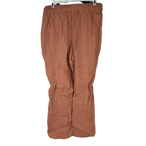 V ery J Women's 100% Cotton Drawstring Pants Size M - Picture 4 of 8